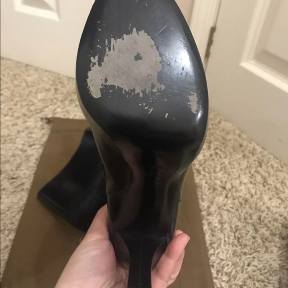 Gucci Pony Hair Leather Boots - Picture 7 of 8